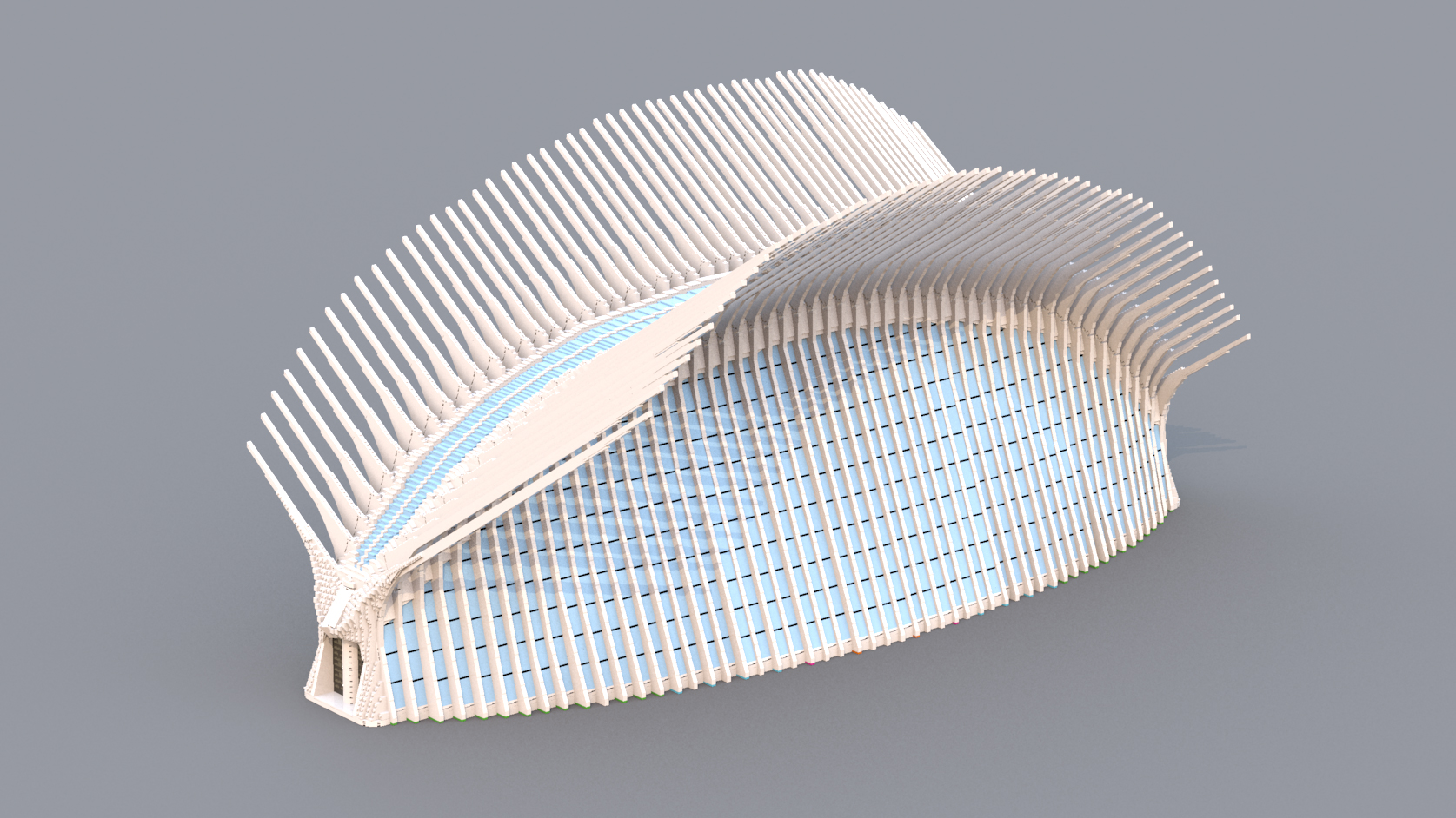 A render of the final 3D CAD file